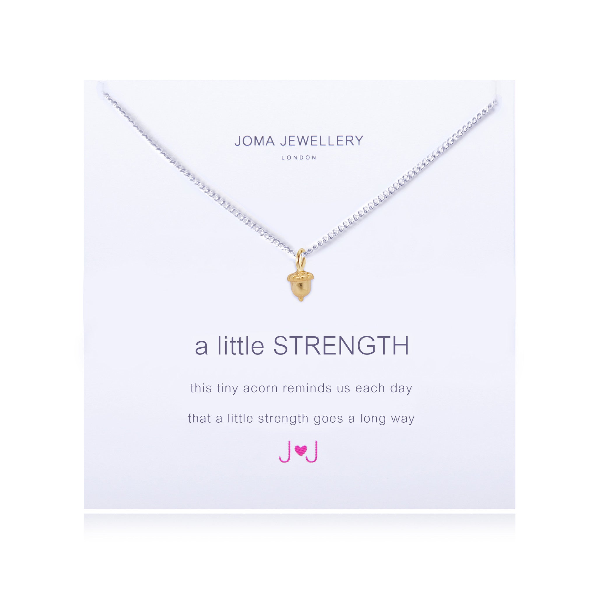 Joma 'A Little Strength' Acorn Necklace