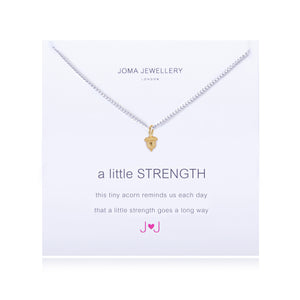 Joma 'A Little Strength' Acorn Necklace