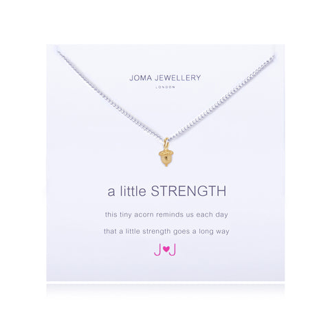 Joma 'A Little Strength' Acorn Necklace