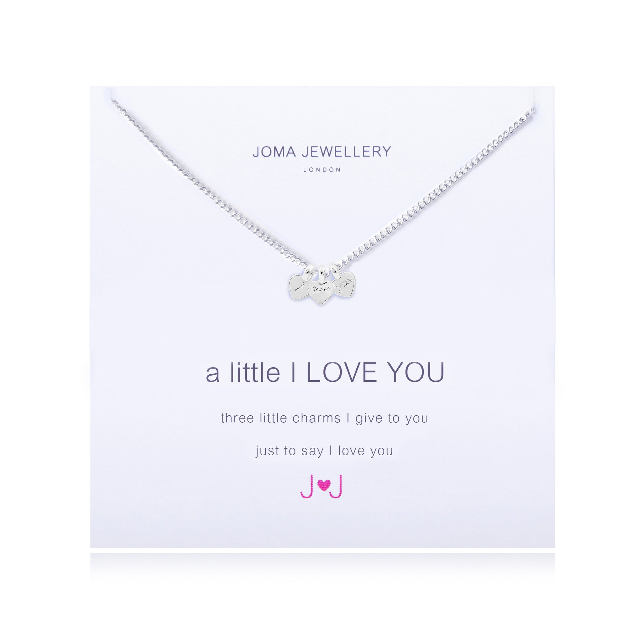 Joma 'A Little Bit I Love You' Necklace