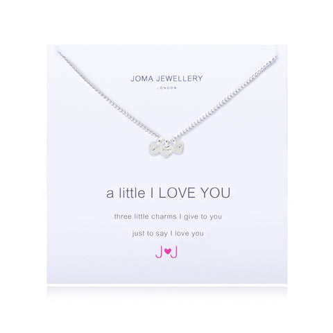 Joma 'A Little Bit I Love You' Necklace