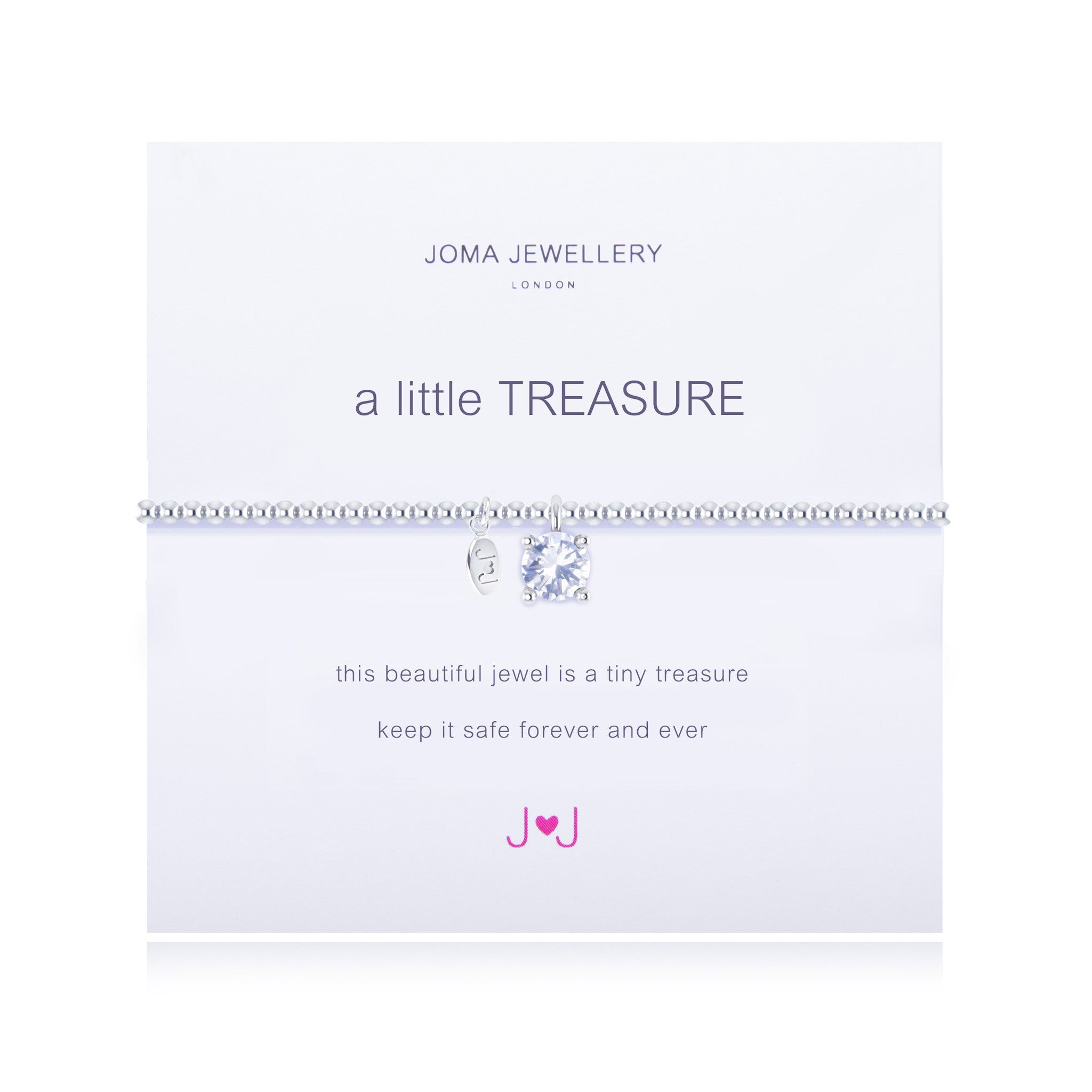 Joma 'A Little Treasure' Crystal Pendant Bracelet