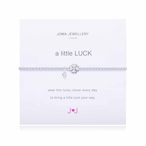 Joma 'A Little Luck' Silver Plated Bracelet