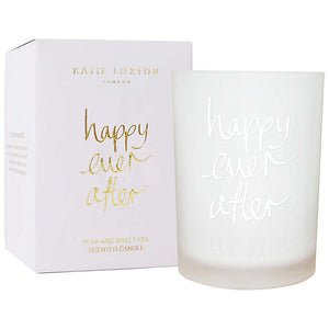 Katie Loxton 'Happy Ever After'' Pear and Sweet Pea Scented Candle