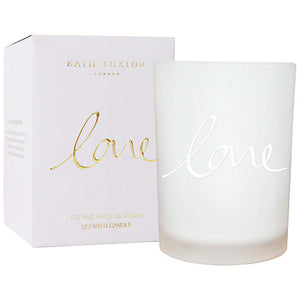 Katie Loxton 'Love' Fig & Blossom Scented Candle