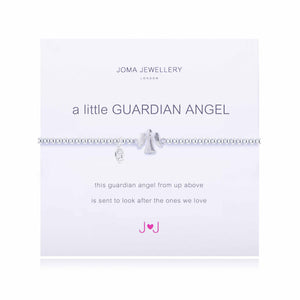 Joma 'A Little Guardian Angel' Silver Plated Bracelet