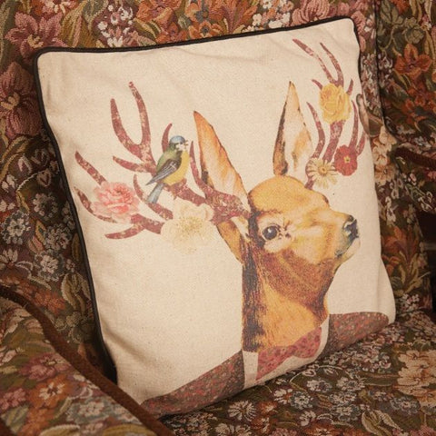 Earl Stag Dress Up Cushion