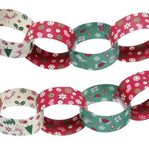 Christmas Paper Chain Decorations