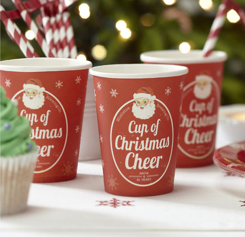 Christmas Cheer Paper Cups