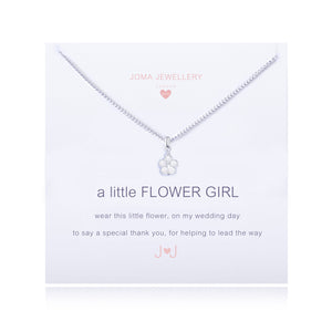 Joma 'A Little Flower Girl' Necklace