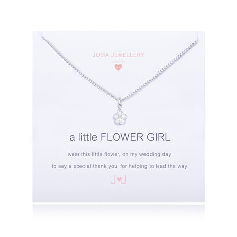 Joma 'A Little Flower Girl' Necklace