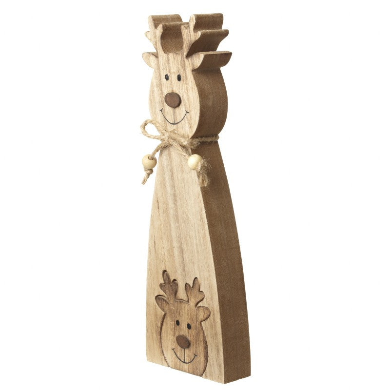 Wooden Reindeer Decor