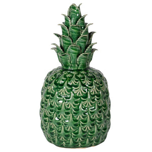 Green Ceramic Pineapple