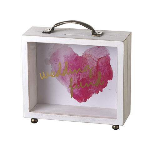 Heart Wedding Fund Money Box