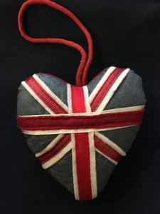 Union Jack Heart Decoration