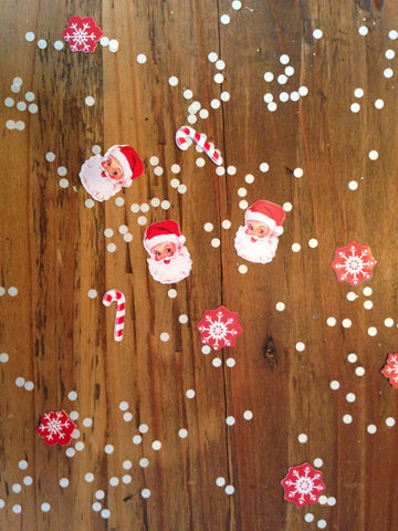 Christmas Santa Table Confetti