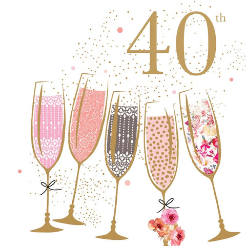 40th Bubbly Birthday