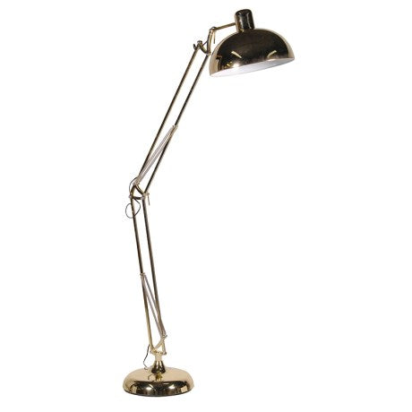 Gold Floor Angle Lamp