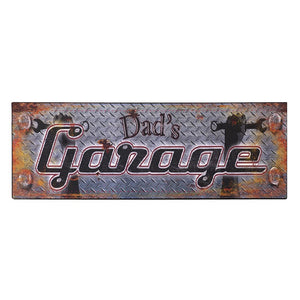 Dad's Garage Metal Sign