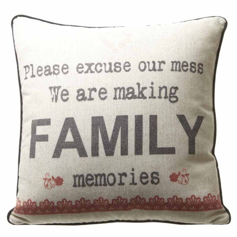 Making Memories Family Cushion