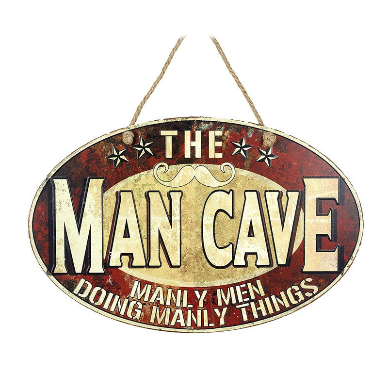 Man Cave Metal Sign