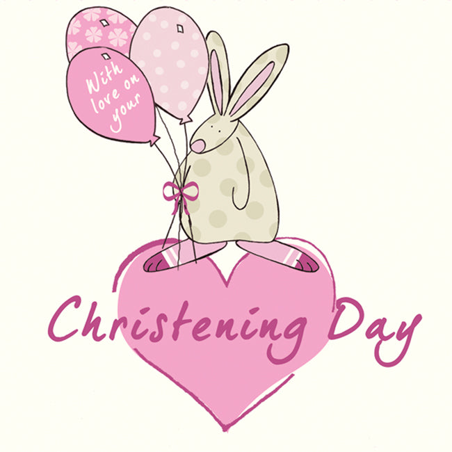 Christening Greeting Card – Girl