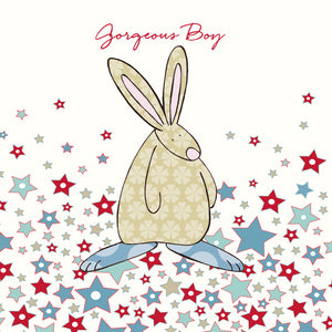 Gorgeous Star Boy Greetings Card