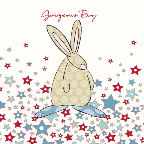 Gorgeous Star Boy Greetings Card