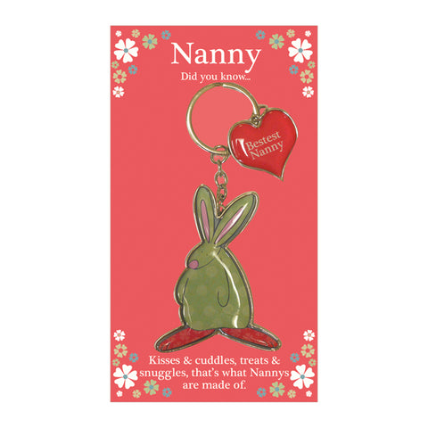 Rufus Keyring Bestest Nanny