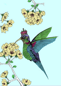 Hummingbird (Blank Card)