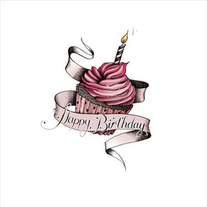 Fairy Cake Fancy Birthday Card