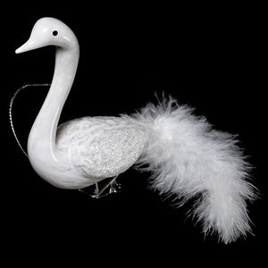 Feather Tail Clip on Swan