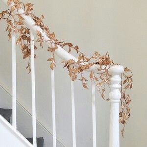 Copper Leaf Garland