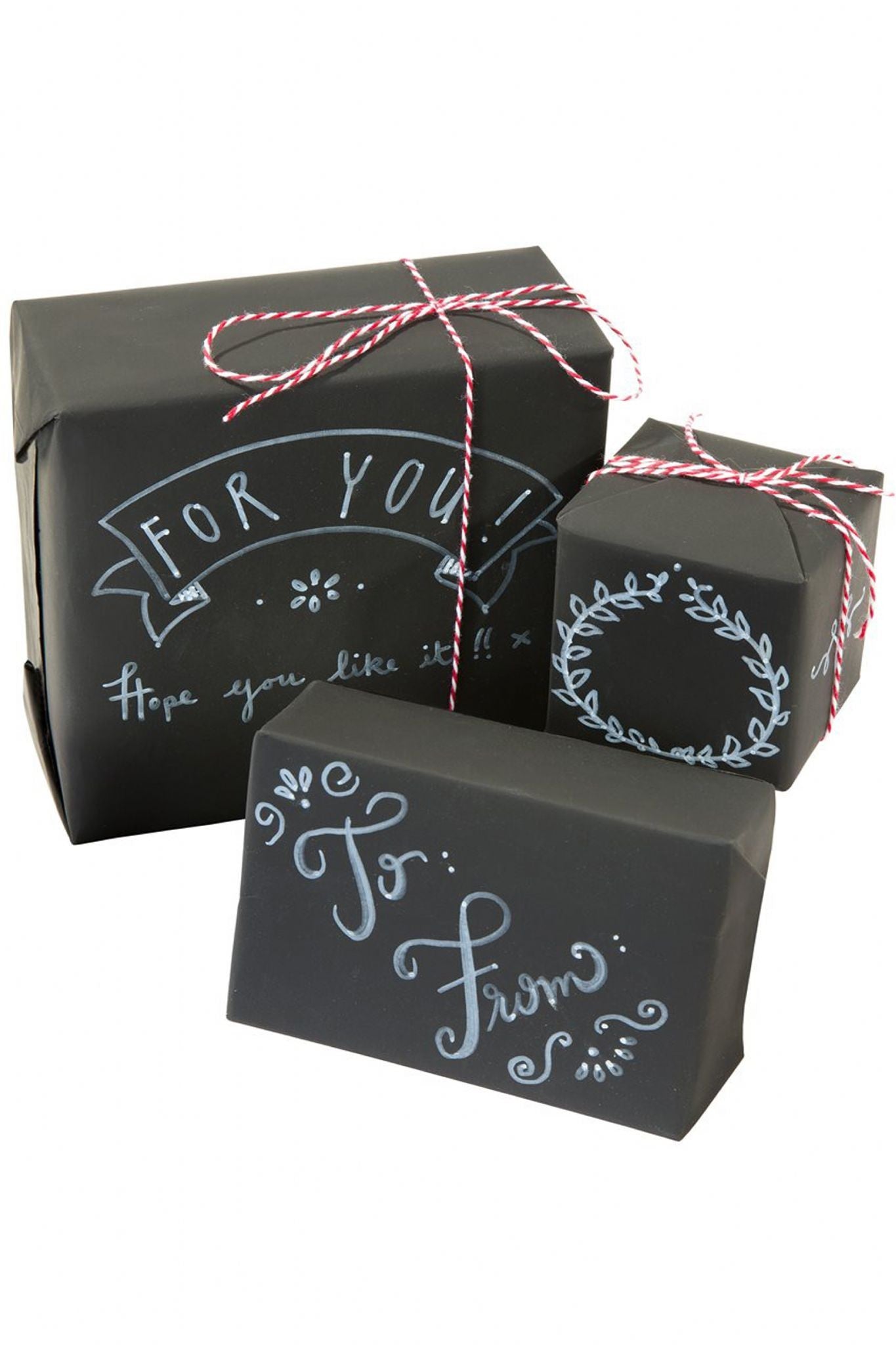 Chalkboard Wrapping Paper