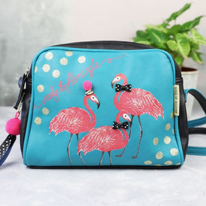 CANDY POP FLAMINGO ZIP POUCH