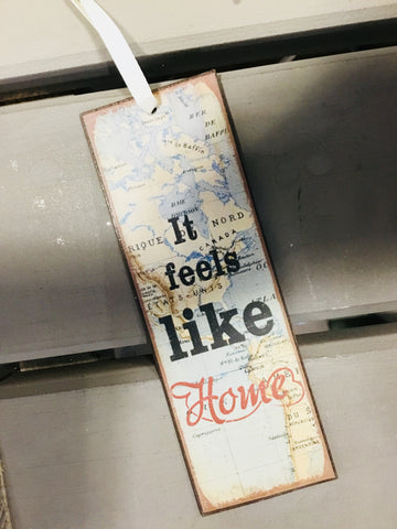 It feels like home... (Book mark)