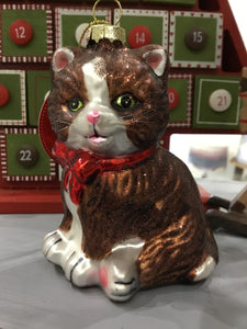 Vintage Novelty Cat Hanging Decoration