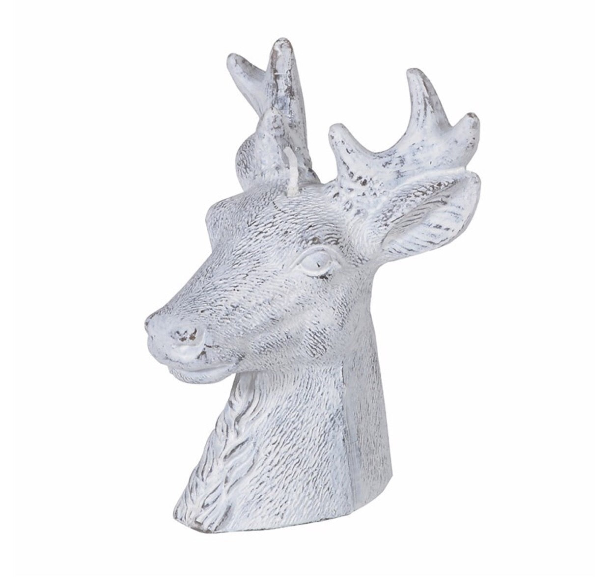 White Reindeer Candle