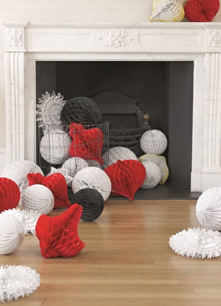 Set of 3 Honeycomb Decorations