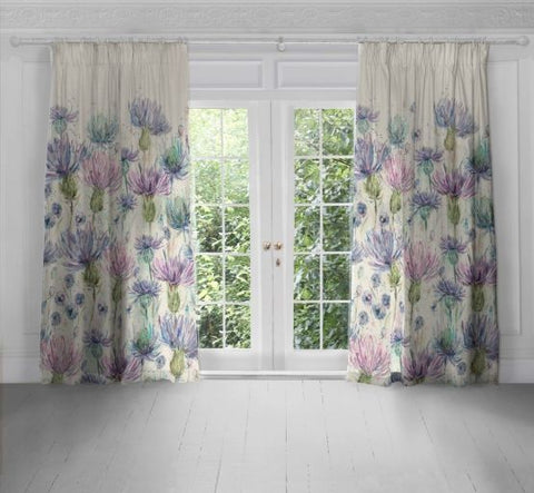 Voyage Eilean Donan Thistle Curtains 170 x 250