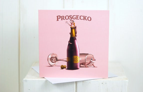 Prosgecko Greeting Card