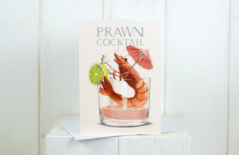 Prawn Cocktail Greeting Card