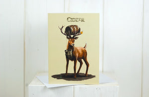 Cideer Greeting Card