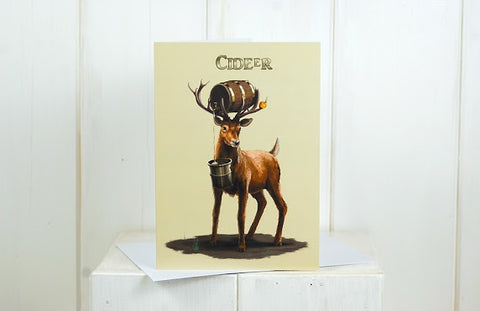 Cideer Greeting Card