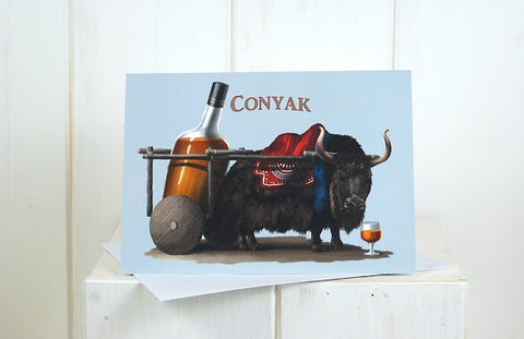 Conyak Greeting Card