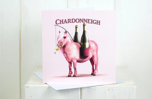 Chardonneigh Greeting Card