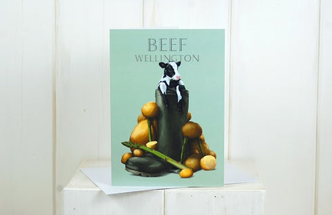 Beef Wellington Greeting Card